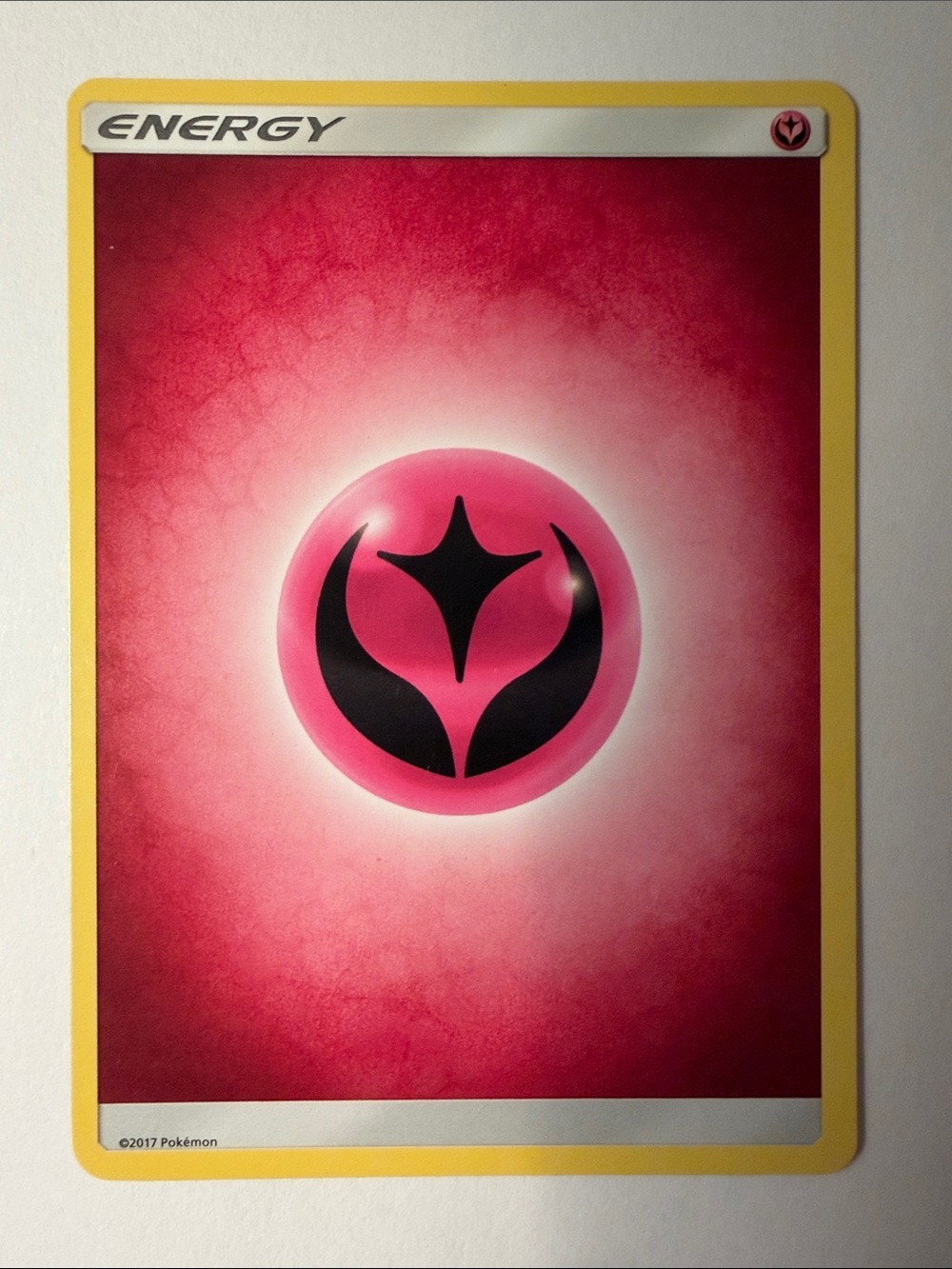 Vintage Pokemon Fairy Energy Card